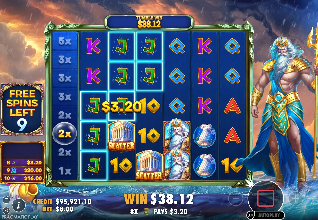 Waves of Poseidon Slot